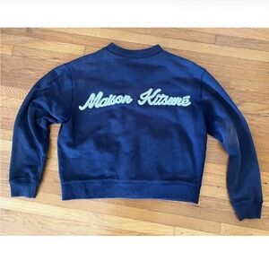 Maison Kitsuné Teddy Embroidered Bomber 🇫🇷 Medium